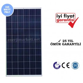 165 Watt Polikristal Güneş Paneli Lexron